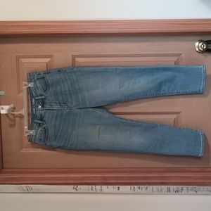 Old Navy High Rise O.G. Straight Built In Warm Jeans